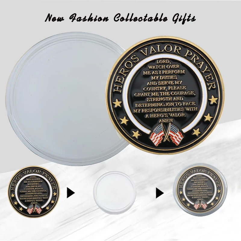 WR Gold коллекционные монеты United States Air Force Heros молитвенная коллекция монет реплики