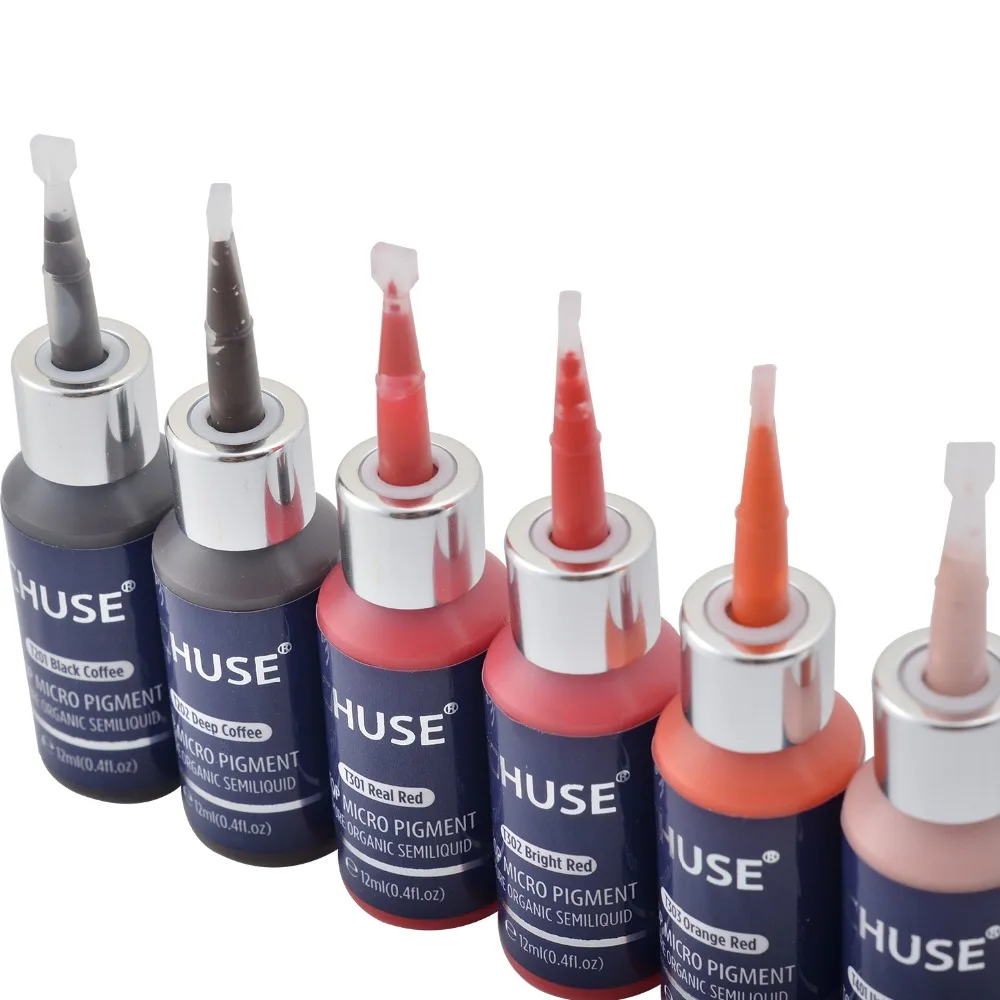 пигмент для перманента permanent makeup. пигменты для перманентного макияжа hanafy №2. Chocolate brown biotouch. пермабленд пигменты. пигменты corona colors для бровей.