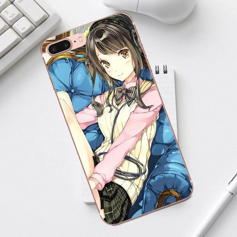 Сексуальные аниме Сейлор Мун для iPhone 4 4S 5 5C SE 6 6S 7 8 Plus X XS Max XR Galaxy A3 A5 J1 J3 J5 J7 2017 Мягкий