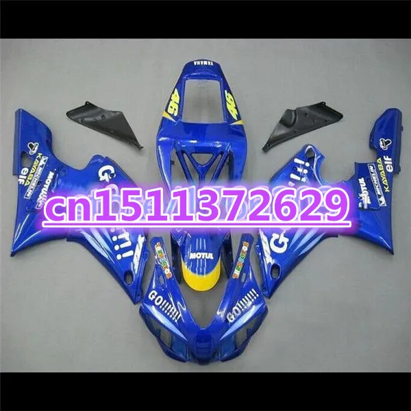 

YZF1000 1998 1999 R1 ABS Fairing Set for blue white black YZFR1 98-99 YZF R1 98 99 YZF1000 98 99 Plastic Kit YZF R1-Dor D