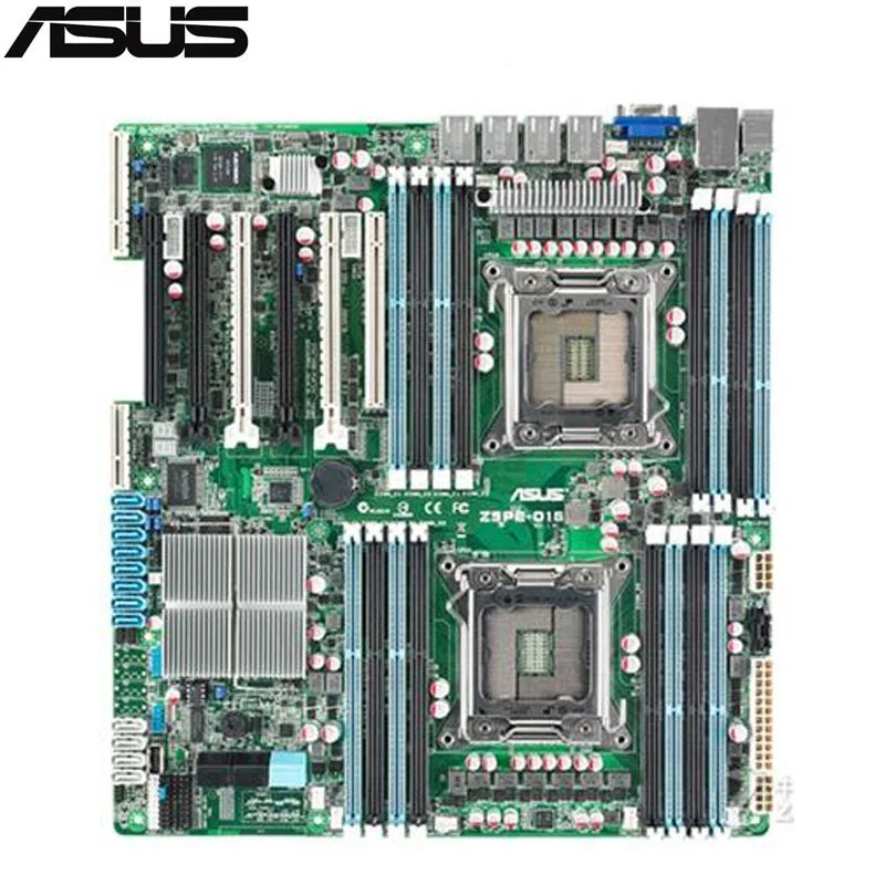 Оригинальный использовать сервер материнская плата для ASUS Z9PE-D16 Socket 2011 E5-2600/E5-2600 v2