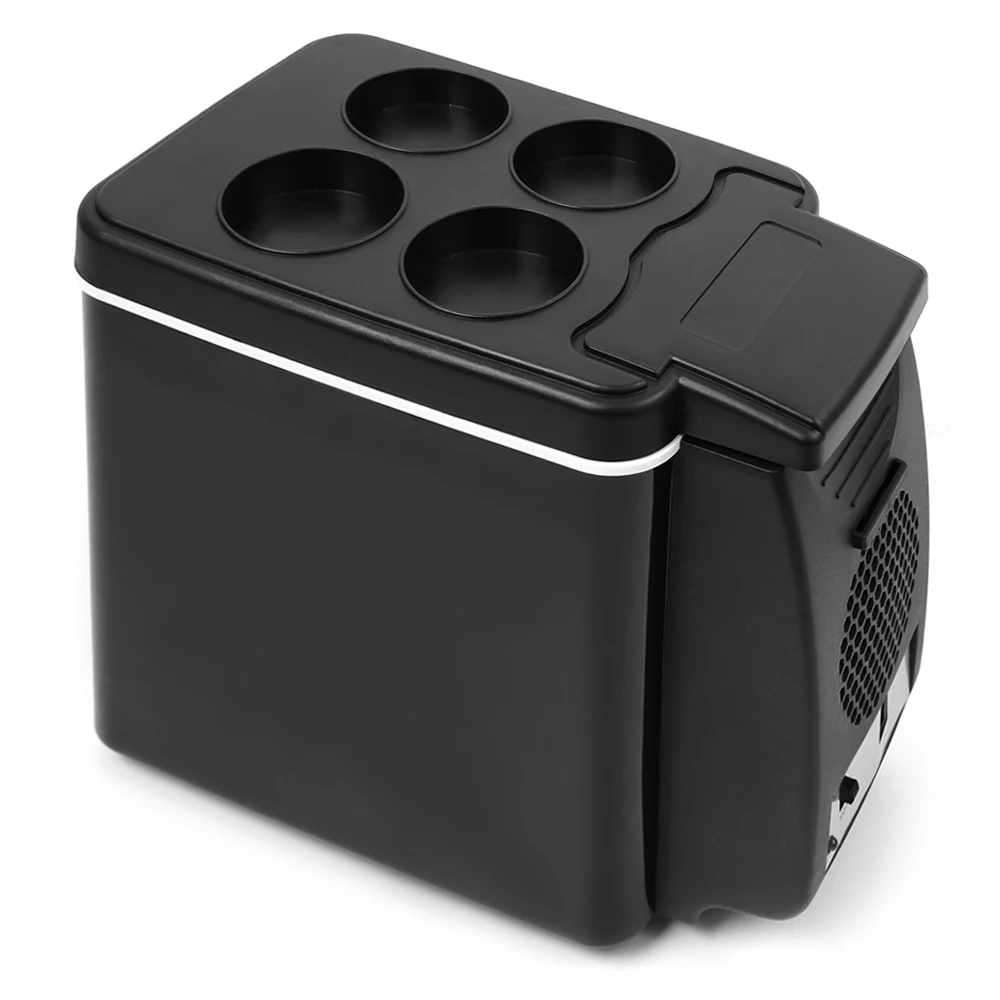 Zeepin 6L Емкость DC 12 В двойной ящик охладитель автомобильный холодильник