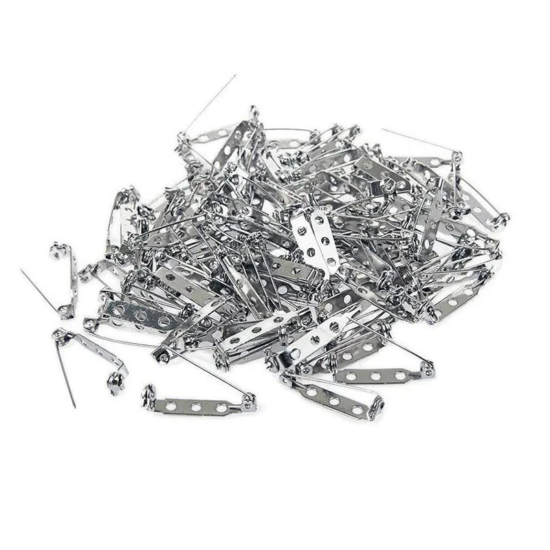 20 шт. зажимы для брошей из нержавеющей стали|Ювелирная фурнитура и компоненты| |