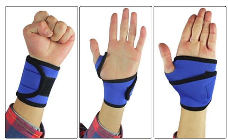 Дышащий Напульсники большого пальца Обёрточная бумага напульсник гвардии