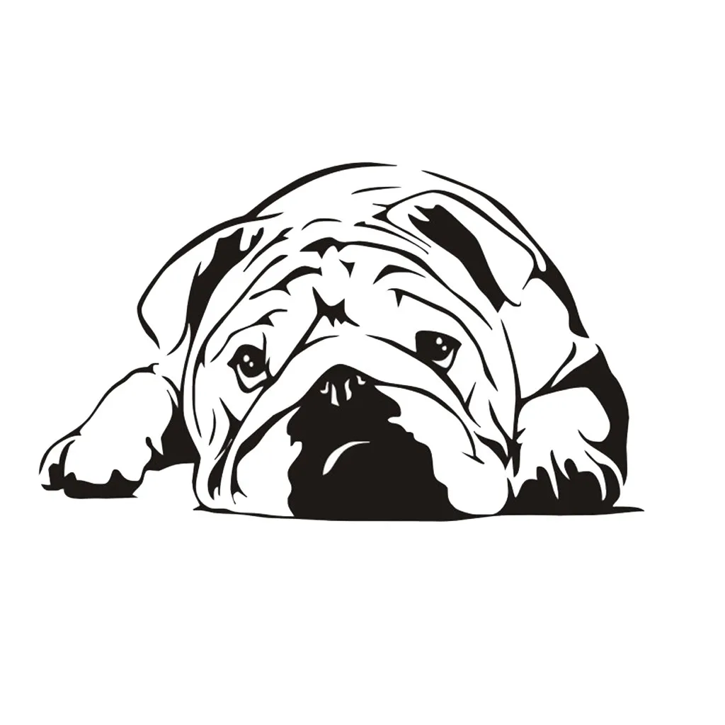 Новинка 2019 наклейки на стену с изображением милой собаки для кухни домашний