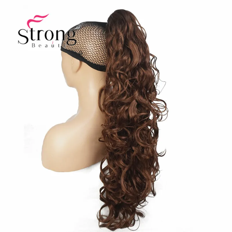 StrongBeauty женская обувь для девочек синтетическая X-Long W прекрасная форма коготь зажим конский хвост пони волосы расширенный выбор цвета