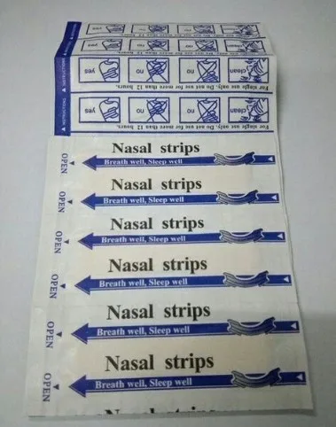 50 шт./лот носовые полоски для защиты от храпа и сна устройство снижения лучше храп