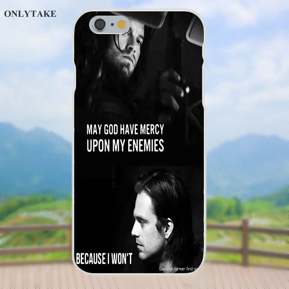 Vvcqod баки Барнс Marvel для Apple iPhone 4 4s 5 5C SE 6 S 7 8 Plus X Galaxy большое ядро II Prime Alpha TPU