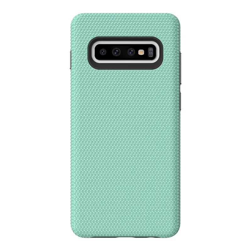 Green Теплоотвод мобильный телефон Сумки Чехлы для samsung s10Plus S10lite note9 мода покрытие Европейская версия PU силиконовый Жесткий Чехол - Цвет: Green