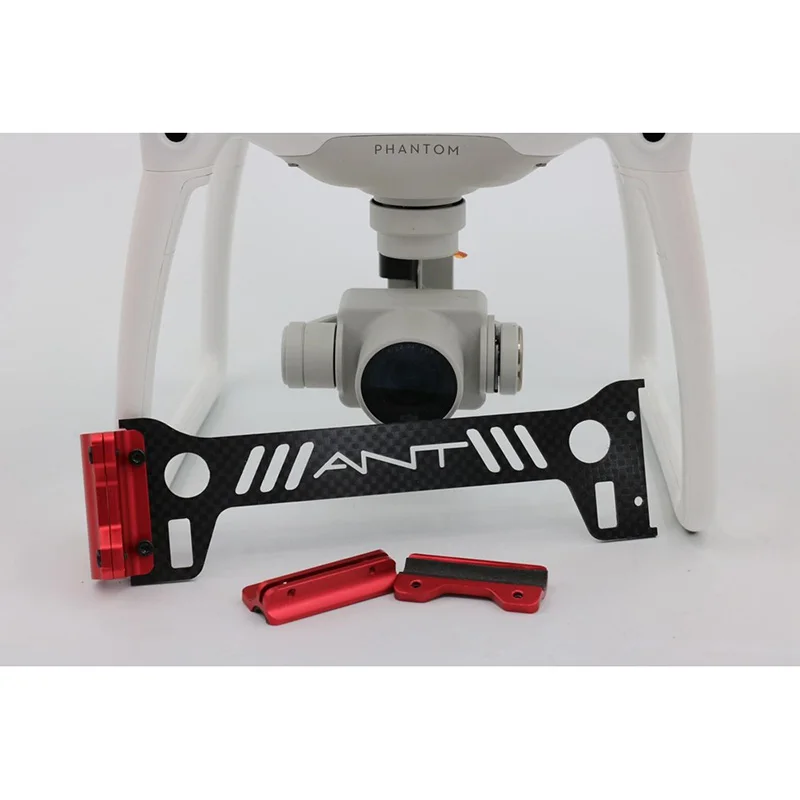 Для камеры DJI Phantom 4 из углеродного волокна Gimbal Guard защита при посадке Plate для Шасси