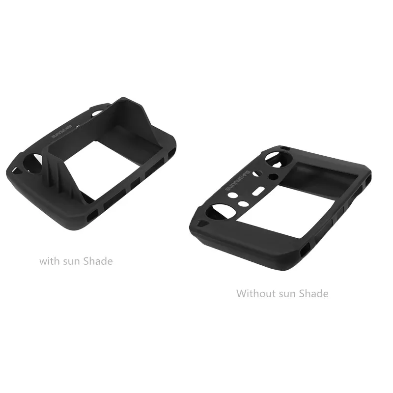 smart remote control with screen anti glare sun shade hood silicone protection cover case for dji mavic 2 pro zoom drone free global shipping