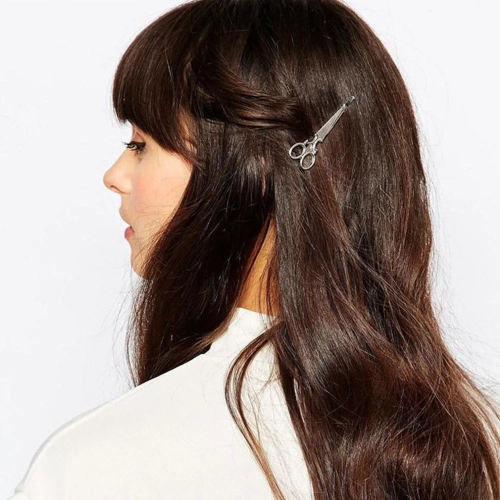 Заколка для волос девочек 2 шт. золотистые/Серебристые заколки | Красота и