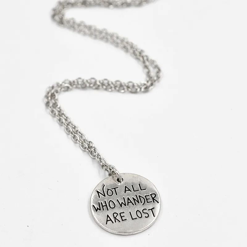 Ожерелье-цепочка в коробке ожерелье не для всех кто блуждает реальном Северном и