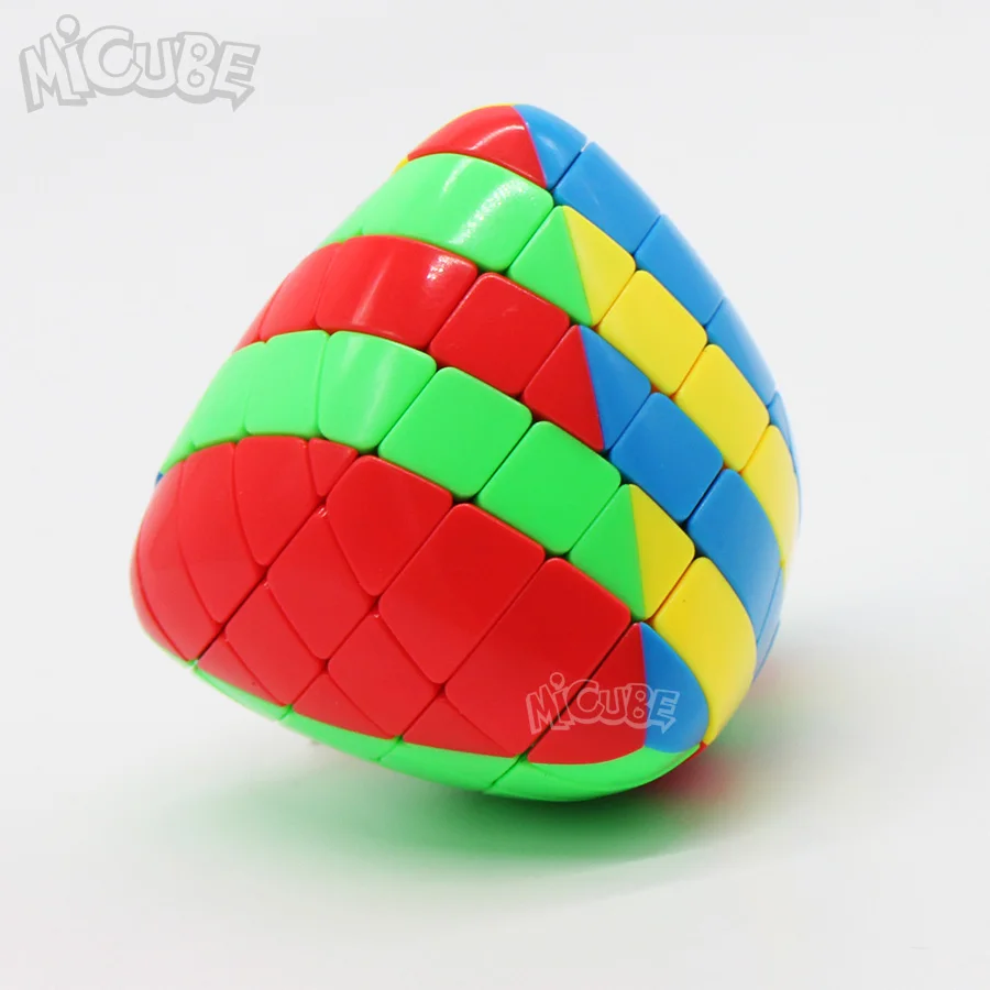 Shengshou Mastermorphix 5x5 рисовая пельмень без наклеек Волшебные кубики головоломка игрушка красочный многоцветный специальный высота трудно 5x5x5