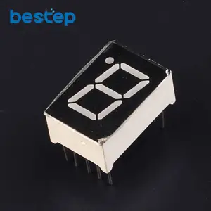 10 шт.лот, стандартный анод, 1 бит, цифровая трубка, 7 сегментов, 0,56 