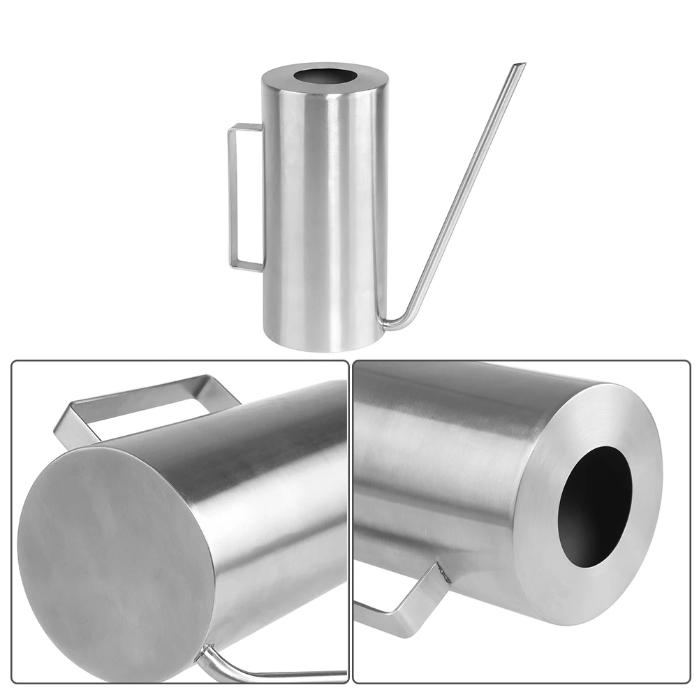 Поливочная банка длинный рот из нержавеющей стали домашний опрыскиватель для