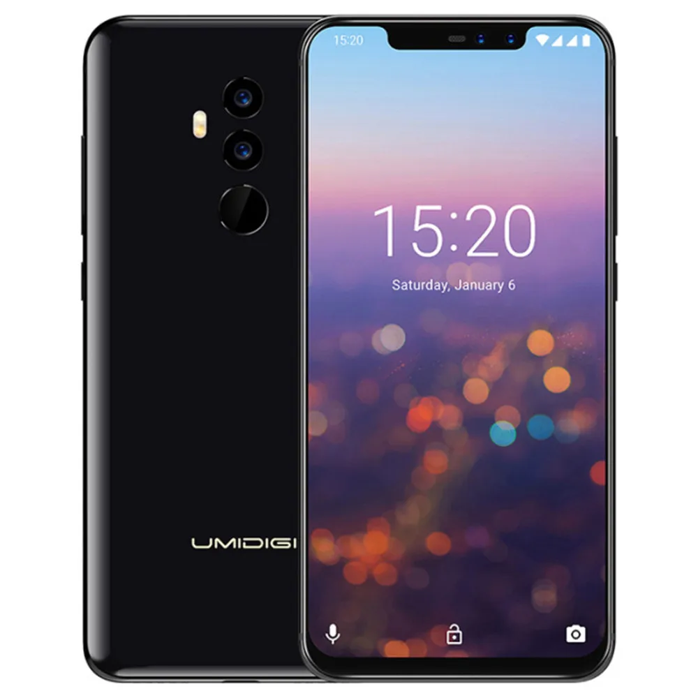 UMIDIGI UMI Z2 PRO Роскошные Керамика 6 ГБ Оперативная память 128 Гб Встроенная Helio P60 MTK6771 2 0