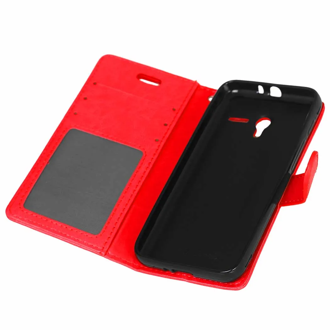 Кожаный чехол для Alcatel One Touch Pixi 3 (4 5 дюйма) OT 4027 4027X 4027D 4028A 4028E|Бамперы| |