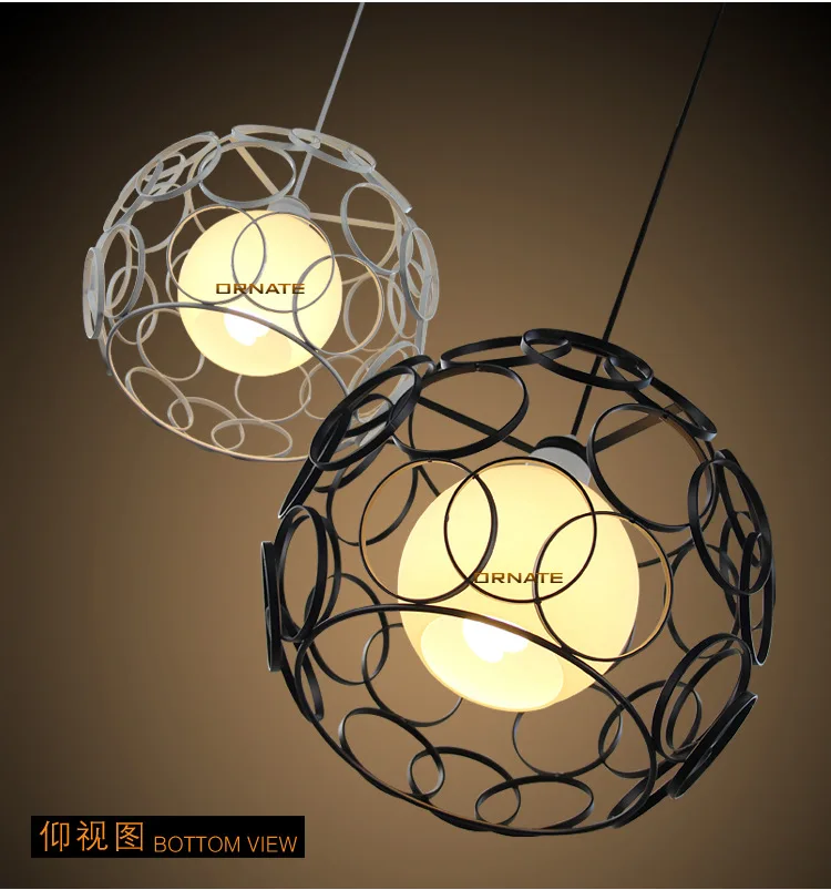 Средиземноморский подвесной светильник с одной птицей для столовой