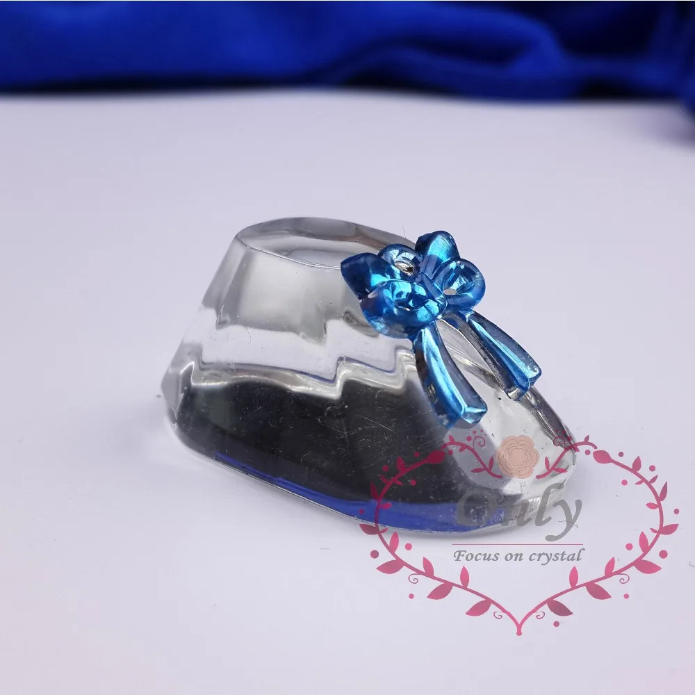 30 шт./лот Хрустальная Обувь Детский душ Крещение подарки для вечеринки подарок