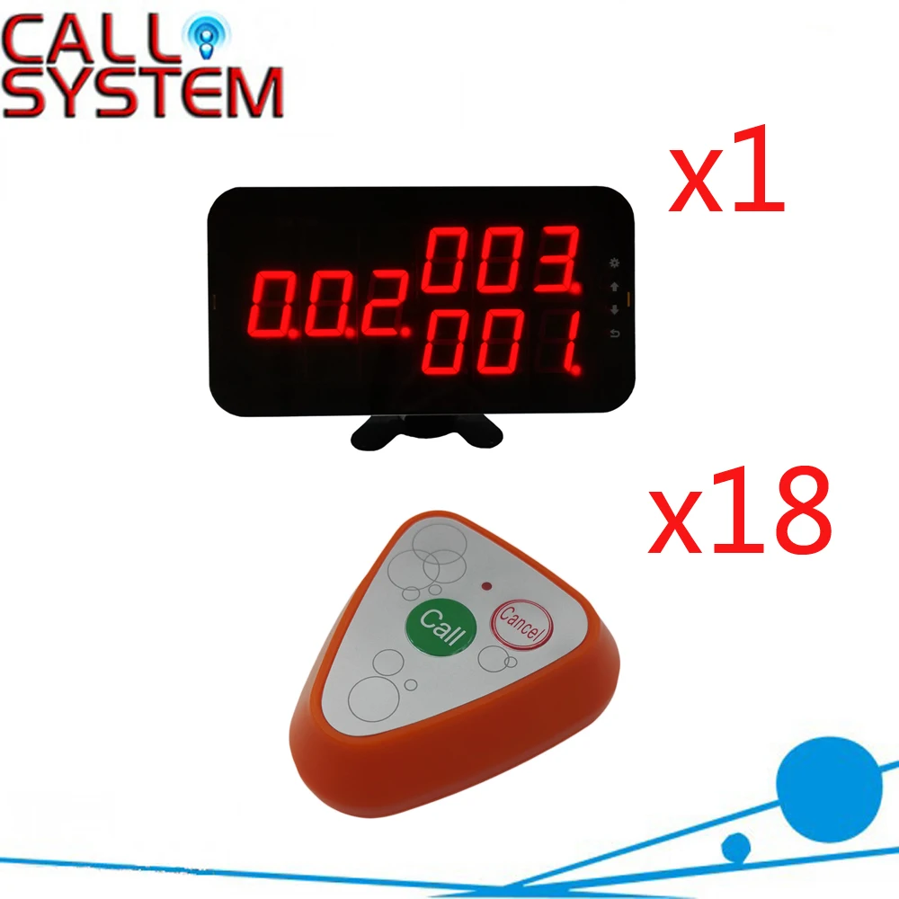Система вызова официанта Ycall модный дизайн для гостевого стола в кафе баре полный
