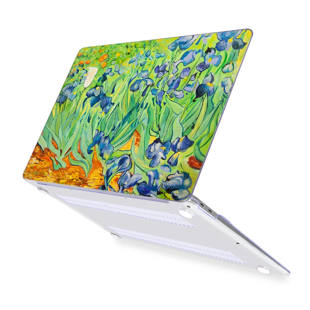 16 дюймов чехол для ноутбука MacBook Air Pro 13 15 дюймов A2141 A2159 A1932 A1466 жесткий чехол с принтом Оболочка и крышка клавиатуры - Цвет: M389