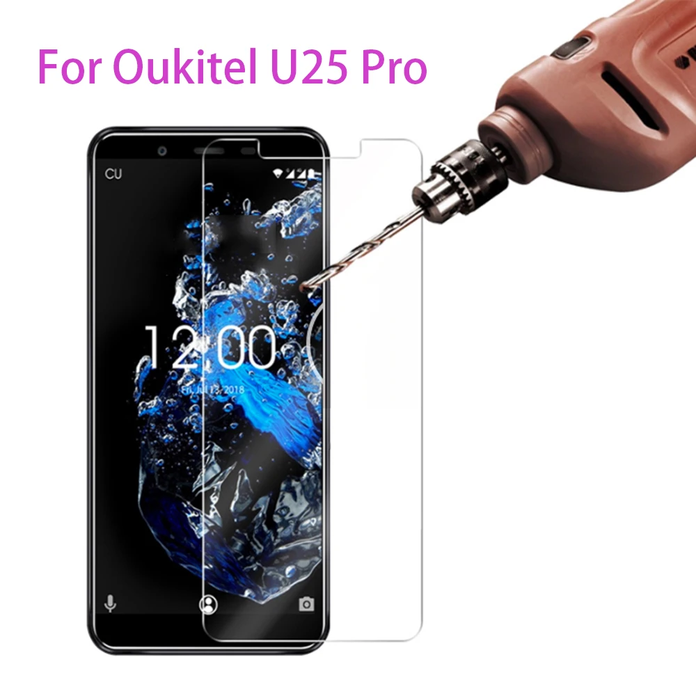 2 шт. закаленное стекло Naxtop 2.5D для Oukitel U25 Pro / U23 U22 U20 Plus U15 U15s Transparent|Защитные стёкла и