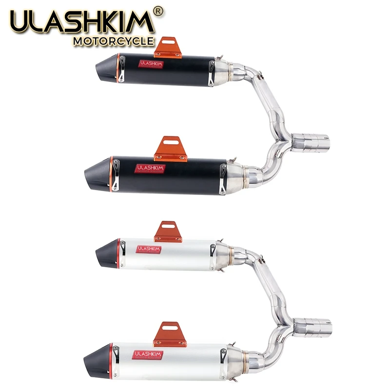 Полный глушитель выхлопной трубы мотоцикла Escape System Slip On для suzuki GSR400 GSR600 BK400 BK600 GSR BK