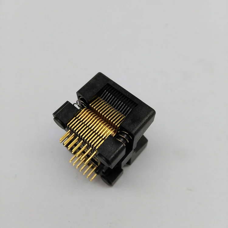 SSOP28 адаптер для выжигания в розетке TSSOP28 IC тестовая розетка SOP28 OTS 28 0.65 01 ssop8 ssop14 ssop16
