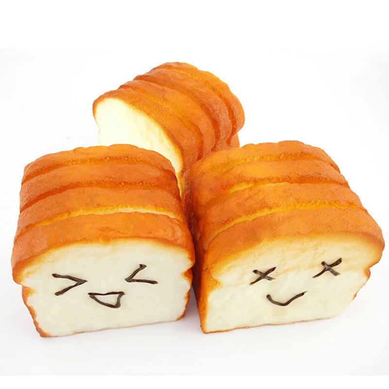 Новый ремешок для телефона 2018 Kawaii jumbo Toast Bread Squeeze супер медленно поднимающийся