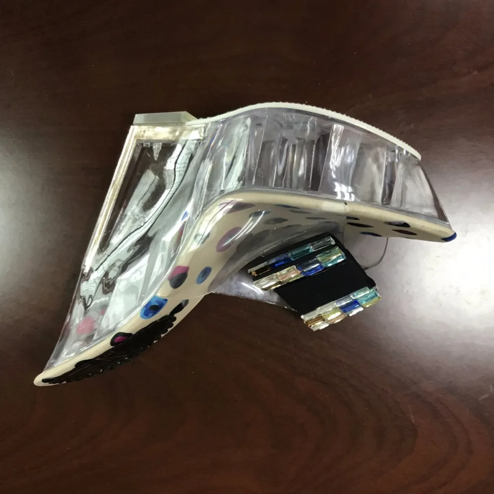 Женская обувь прозрачные на высоком каблуке сандалии с открытыми пальцами алмаз