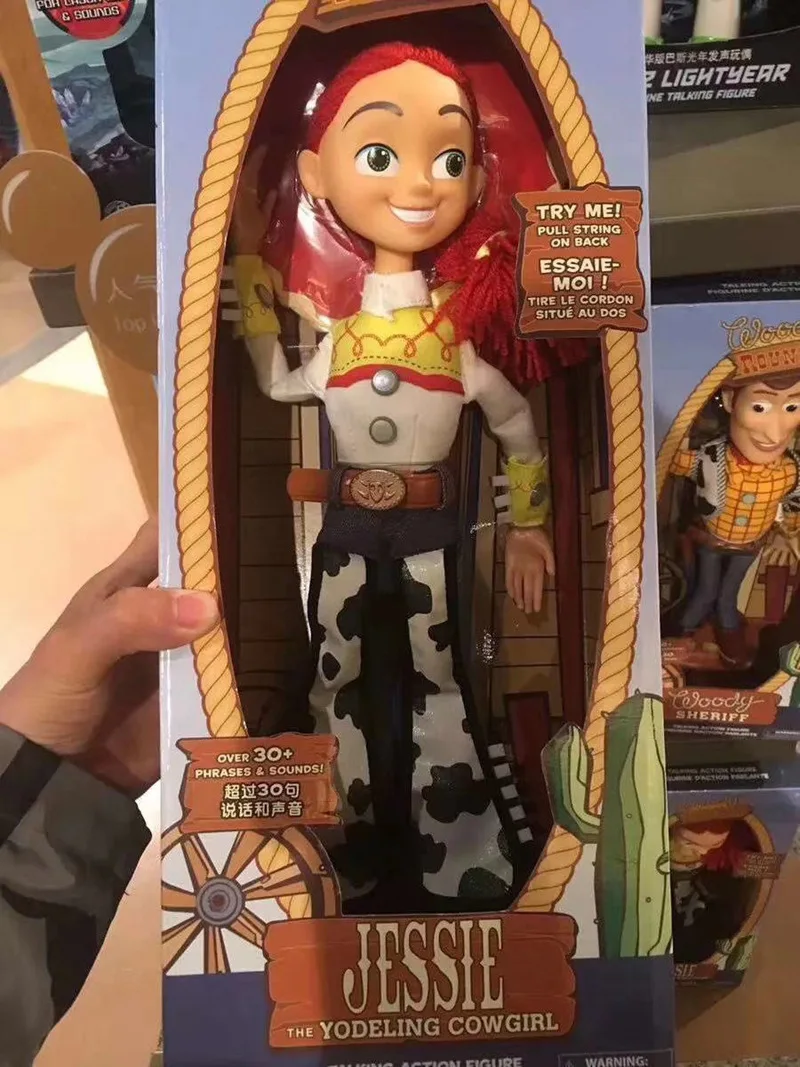 2 шт./компл. История игрушек 3 говорящая Jessie + Woody PVC экшн игрушка фигурки модель