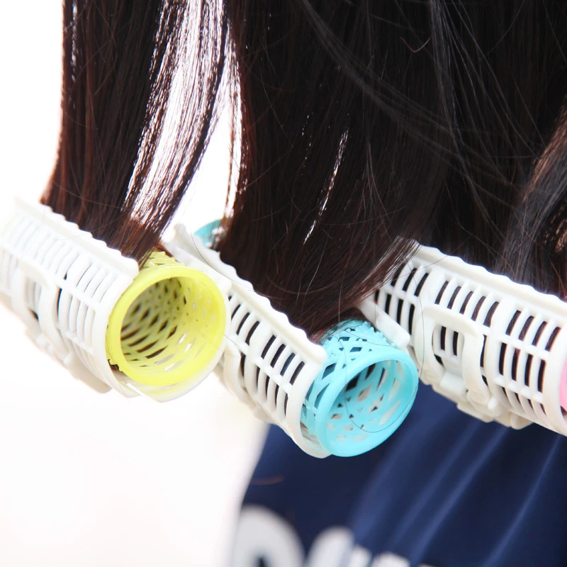New 3PCS Multi Colors Hair Rollers Soft Women Ladies Styling Curlers for Perm Magic Curling Plastic Hairrollers Tools | Красота и