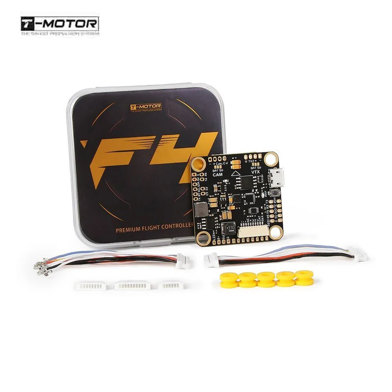 Фото T-motor F4 OSD Контроллер полета и F55A PRO II BL_32 DShot1200 4in1 ESC стек для радиоуправляемого T-motor F4 OSD Контроллер полета и F55A PRO II BL_32 DShot1200 4in1 ESC стек для радиоуправляемого