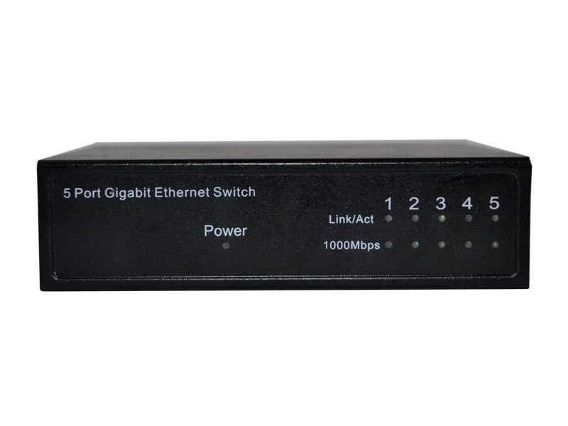 10/100/1000 Мбит/с ethernet коммутатор 5 портов гигабитный настольный сети|switch software|switch video