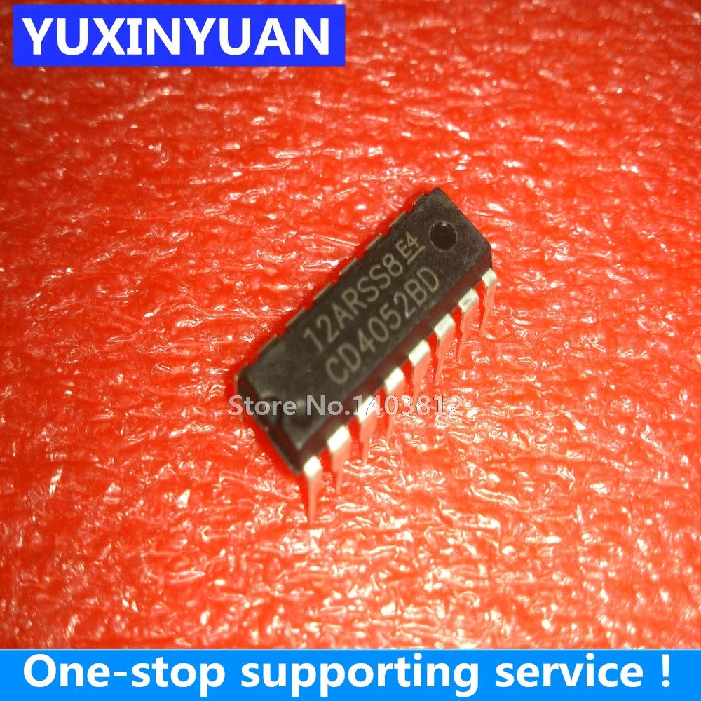 

CD4052BEBD CD4052BCN DIP-16 10pcs/lot