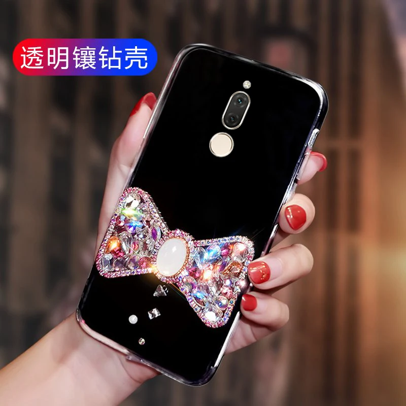 Для Huawei Honor 9i Индия Роскошные воды дрель лук узел для женщин сотовый телефон в
