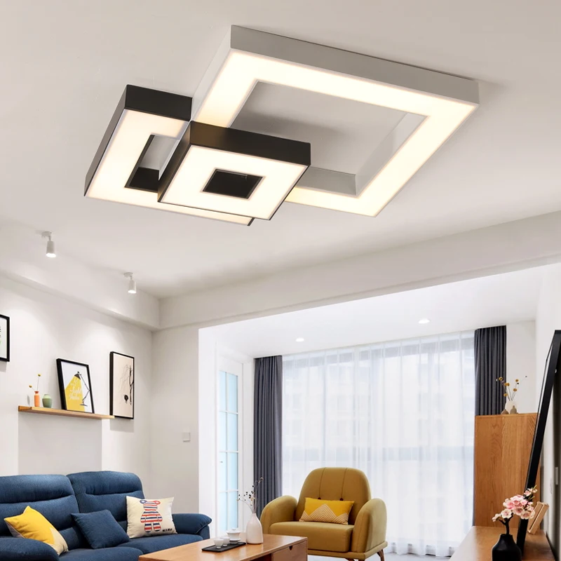 Chandelierrec AC85 ~ 265 В светодио дный потолочные светильники для Гостиная Спальня lamparas