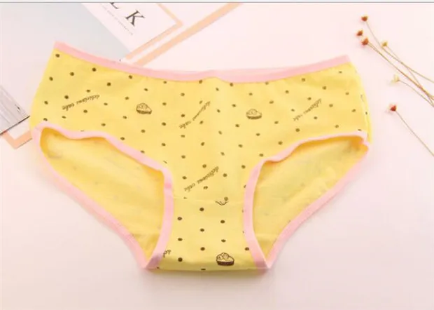 5 шт./лот детское хлопковое нижнее белье трусы для девочек однотонные Короткие с