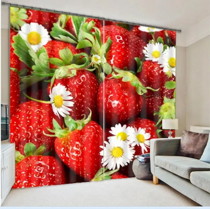 

Kitchen Curtains Luxury Blackout 3D Window Curtain For Living Room Bedroom Customized size Drapes Cortinas Rideaux Cushion cover