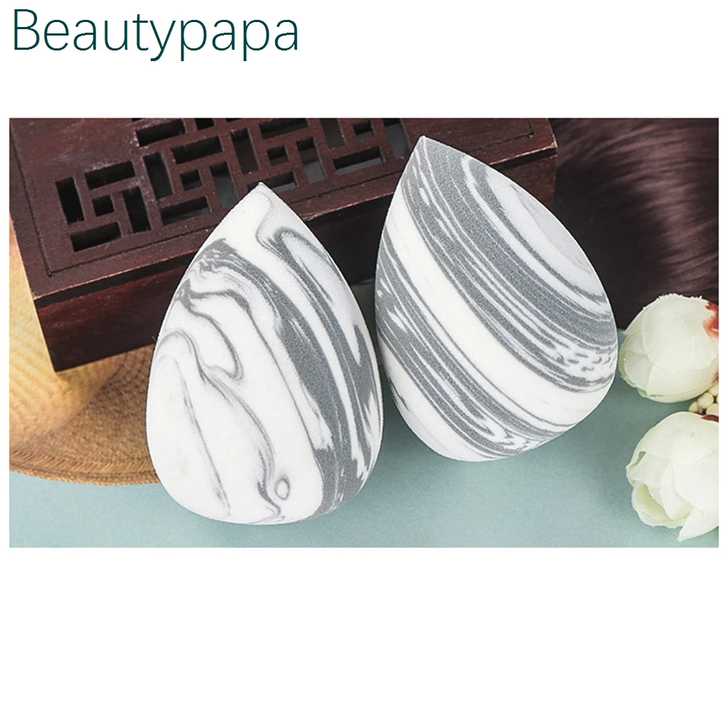 Спонж BeautyPaPa из нелатекса для смешивания мрамора спонж косметики супермягкий
