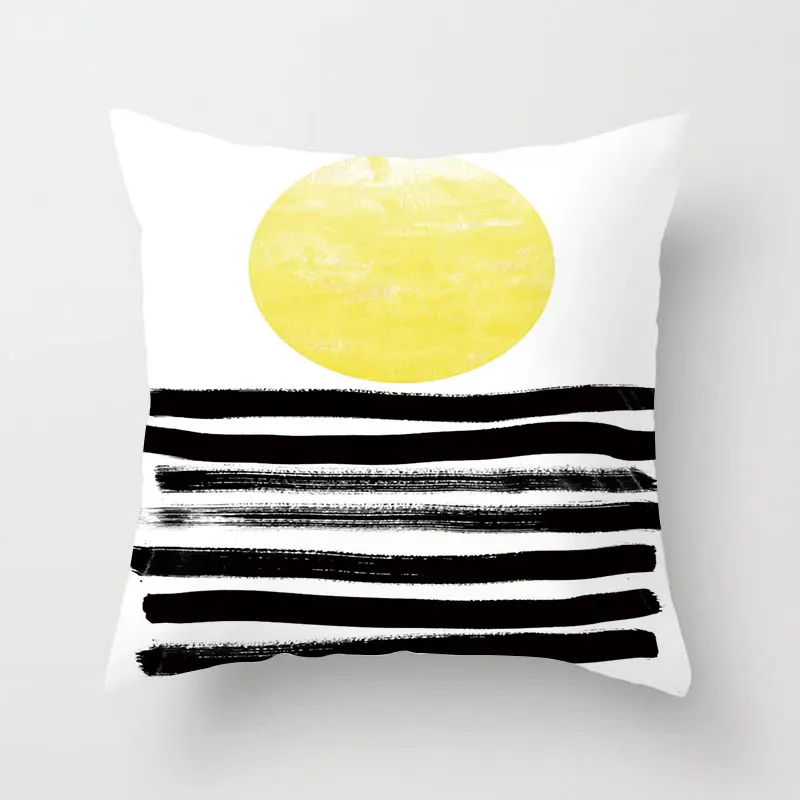 45*45cm Pillow Cover Polyester Peach Skin Just Be Kind Cushion Office Nap Throw Case | Дом и сад