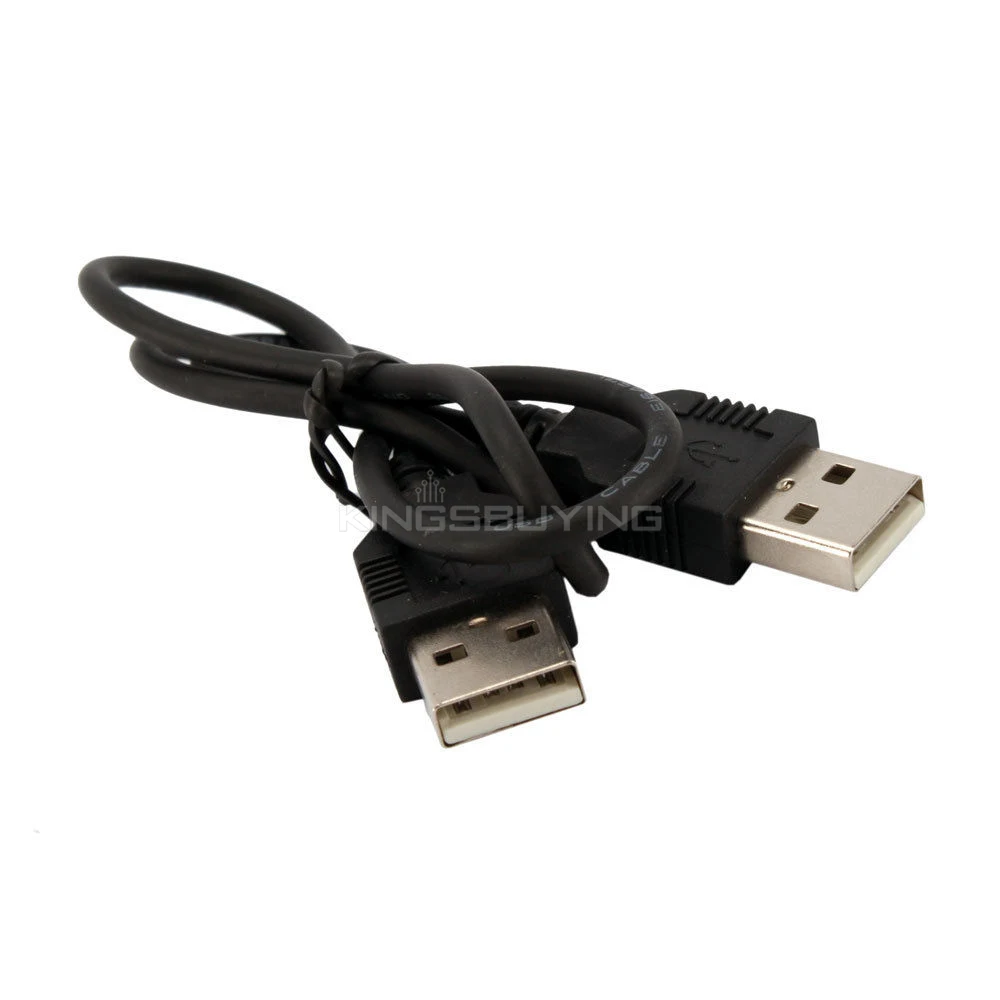 Stoga USB 2.0 A Male M to Extension Cable Cord Black 1.15FT # 1701099 |