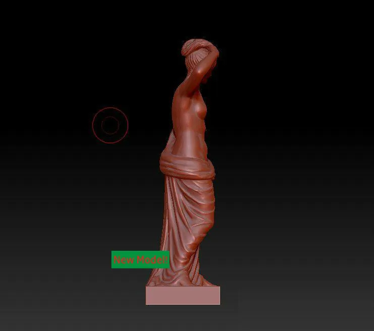 Модель 3D формат stl для машины с ЧПУ женщин длинными волосами|3d model stl|model stl3d models |