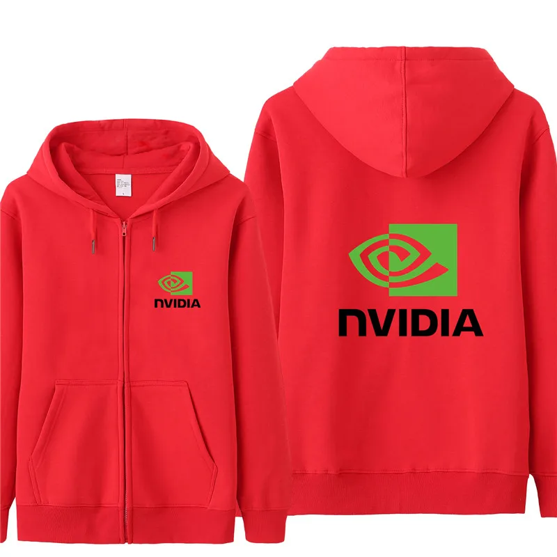 as picture cpu Nvidia Толстовка толстовки для мужчин осеннее пальто пуловер флисовая куртка унисекс человек cpu Nvidia толстовки HS-060 - Цвет: as picture