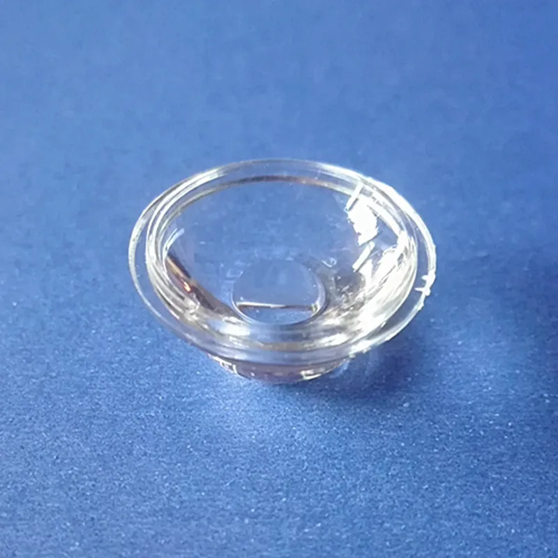 Clear surface 10 шт. CREE витые бусины объектив поверхности песка и очистить поверхность Spotlight 20 мм Диаметр вогнутая линза 20.25.30.45.60 градусов - Цвет: Clear surface