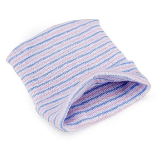 Newborn Hospital Hat Baby Girl Infant Striped Soft Yarn Crochet Beanie Toddler Caps | Детская одежда и обувь