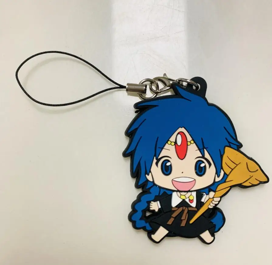 10 12 стилей MAGI Judaru Ren Kouha Ren Kougyoku RyoJu Ren Kouen Magi фигурка аниме модель резиновый брелок Подвеска подарки 6 см - Цвет: 10