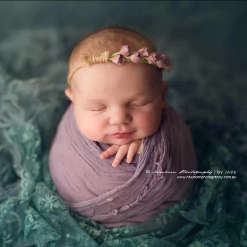 Newborn cheesecloth wrap Photography props Christmas set stretch knit Baby swaddle blanket backdrop Photo | Детская одежда и обувь