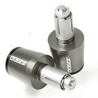 Ручки для руля с ЧПУ 22 мм, концевые заглушки для руля YAMAHA XJ900 S DIVERSION 1995, 1996, 1997, 1998, 1999, 2000, 2001, 2002, 2003